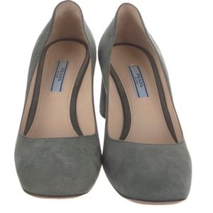 Prada Pumps, Grey, Sz 38